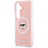 Karl Lagerfeld Samsung Galaxy S26 -kuori Choupette MagSafe, pinkki