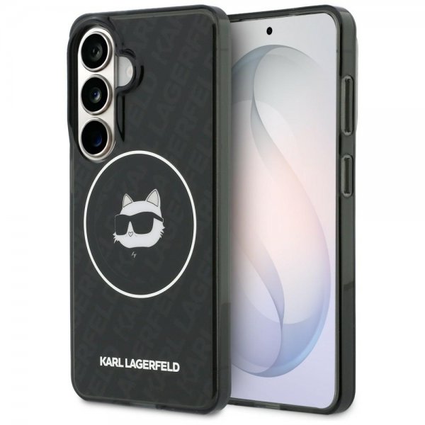Karl Lagerfeld Samsung Galaxy S26 Kuori Choupette MagSafe Musta