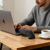 Tech-Protect Samsung Galaxy S26 Plus Suojakuori MagRack MagSafe Musta
