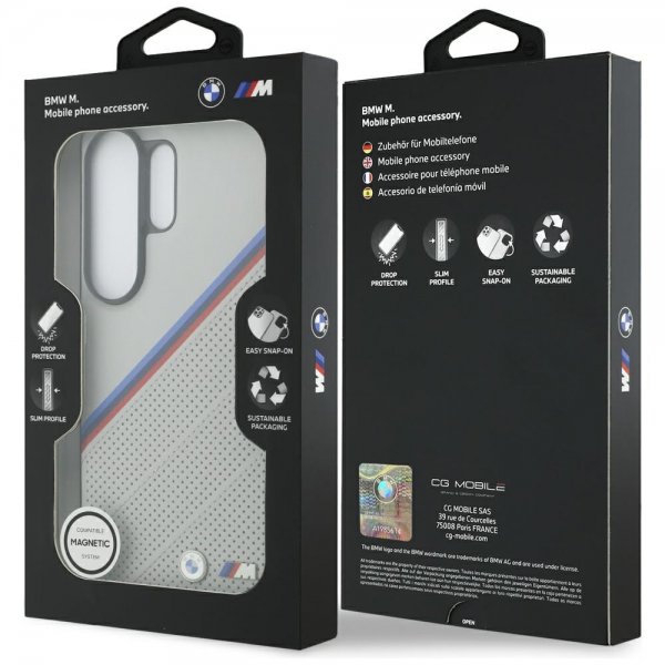 BMW Samsung Galaxy S26 Ultra Kuoret Tricolor MagSafe Harmaa