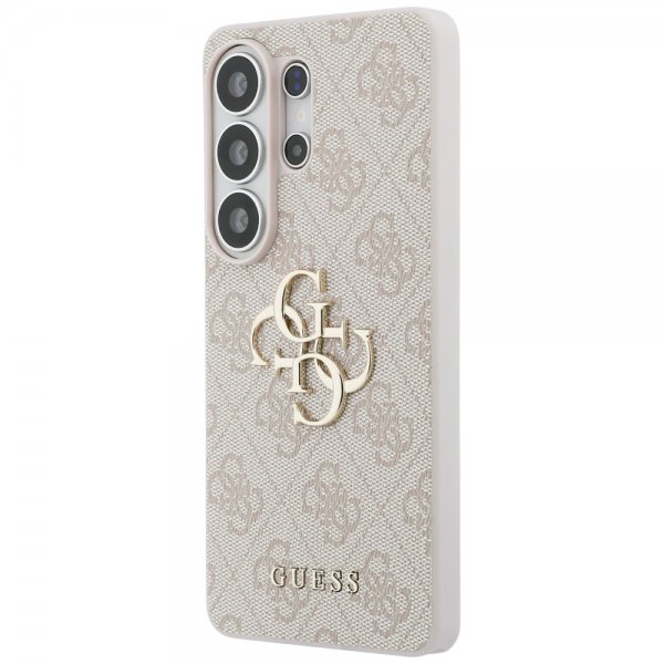 Guess Samsung Galaxy S26 Ultra Kuoret 4G Metal Logo Pinkki