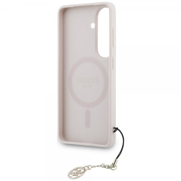 Guess Samsung Galaxy S26 Kuoret 4G Charm MagSafe Pinkki