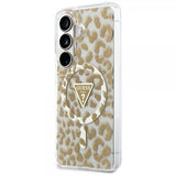 Arvaa Samsung Galaxy S26 Kuori Leopardi Kuvio MagSafe Ruskea