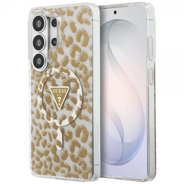 Arvaa Samsung Galaxy S26 Ultra Kuori Leopardi Kuvio MagSafe Ruskea