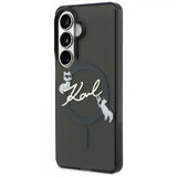 Karl Lagerfeld Samsung Galaxy S26 Plus -kuori Script MagSafe, musta