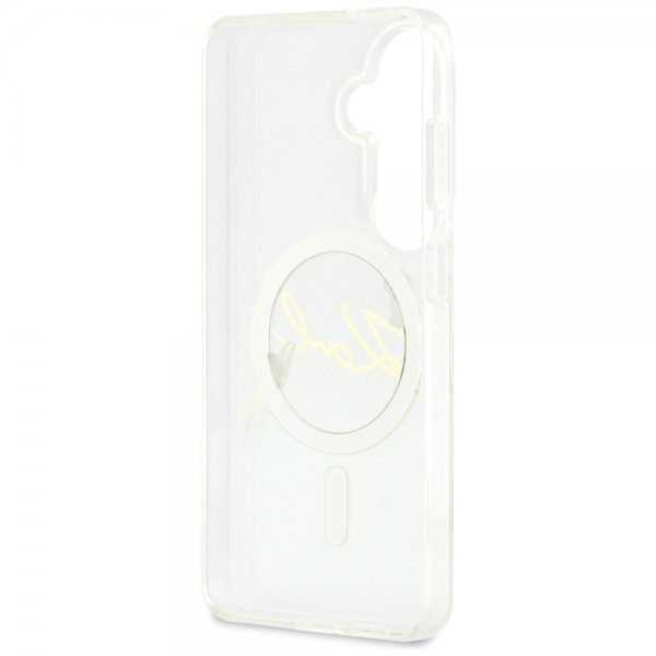 Karl Lagerfeld Samsung Galaxy S26 Plus -kuori Script MagSafe Transparent
