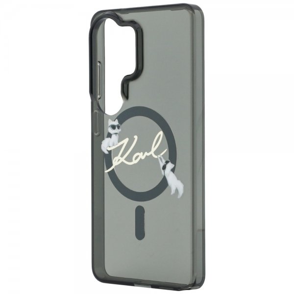 Karl Lagerfeld Samsung Galaxy S26 Ultra -kuori Script MagSafe Musta