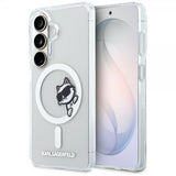 Karl Lagerfeld Samsung Galaxy S26 Plus -suojakuori Choupette Peekaboo MagSafe läpinäkyvä
