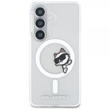 Karl Lagerfeld Samsung Galaxy S26 Plus -suojakuori Choupette Peekaboo MagSafe läpinäkyvä