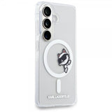 Karl Lagerfeld Samsung Galaxy S26 Plus -suojakuori Choupette Peekaboo MagSafe läpinäkyvä