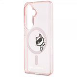 Karl Lagerfeld Samsung Galaxy S26 -kuori Choupette Peekaboo MagSafe Pinkki