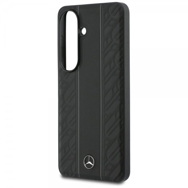 Mercedes Benz Samsung Galaxy S26 Kuori Laurel Leaves Stripes MagSafe Musta