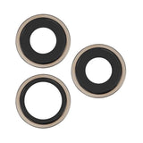 Kameran linssinsuojus metallikehyksellä iPhone 15 Pro Max - Luonnollinen Titaani