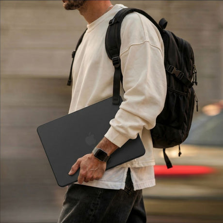 Tech-Protect MacBook Neo 13 Kuori SmartShell Musta