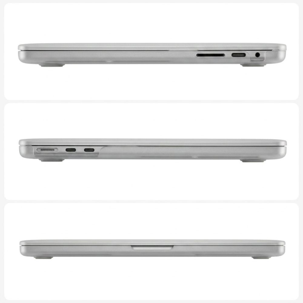 Tech-Protect MacBook Neo 13 Kuori SoftShell Musta
