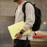 Tech-Protect MacBook Neo 13 Kuori SoftShell Keltainen