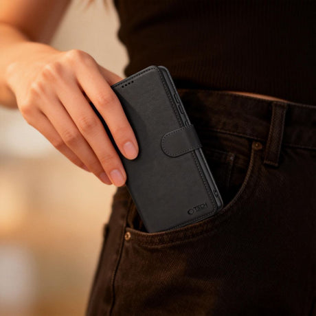 Tech-Protect Samsung Galaxy A27 Kotelo Wallet Musta