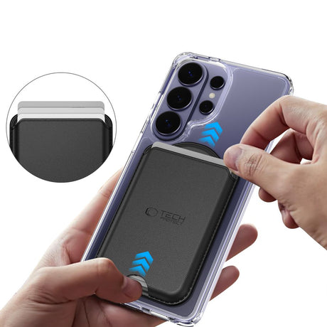Tech-Protect Korttipidike CH02 MagWallet MagSafe Musta