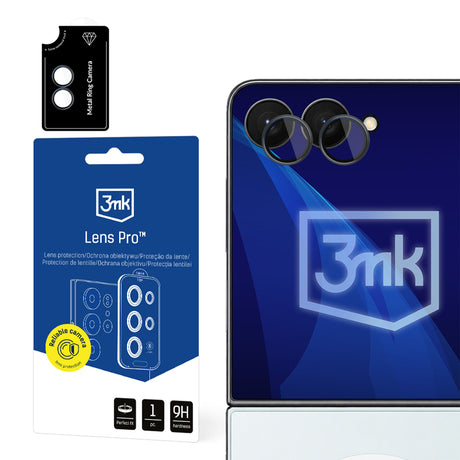 3mk Samsung Galaxy Z Flip 8 Kameraskydd Lens Pro Svart