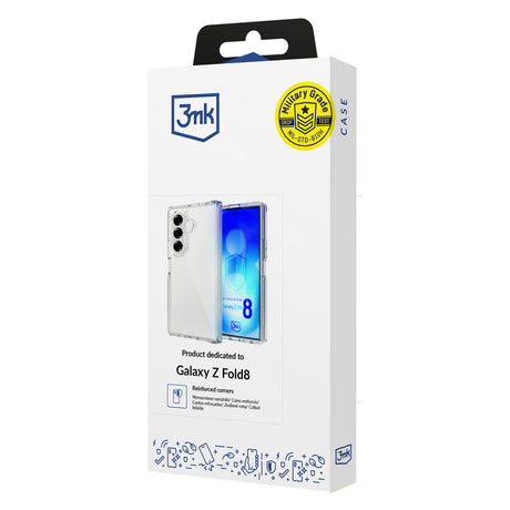 3mk Samsung Galaxy Z Fold 8 Ultra Skal Armor Case Transparent