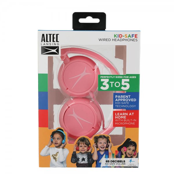 Altec Lansing Kuulokkeet Lapset Langalliset On-Ear Vaaleanpunainen  