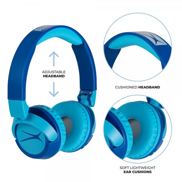 Altec Lansing Kuulokkeet Lapset Langaton 2in1 On-Ear Sininen