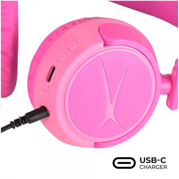 Altec Lansing Kuulokkeet Lapsille Langaton 2in1 On-Ear Vaaleanpunainen