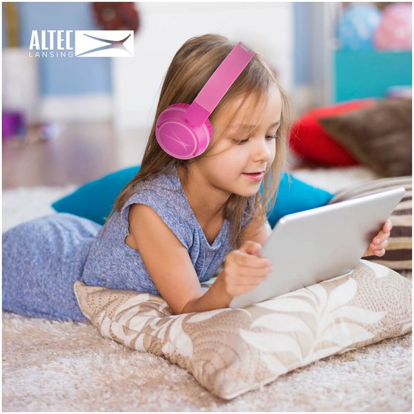 Altec Lansing Kuulokkeet Lapsille Langaton 2in1 On-Ear Vaaleanpunainen