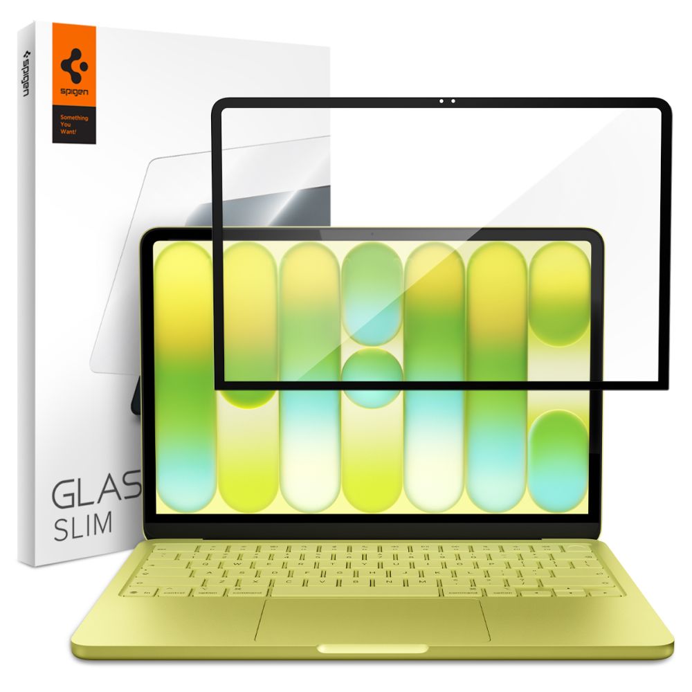 Spigen MacBook Neo 13 Näytönsuoja Glas.tR Slim