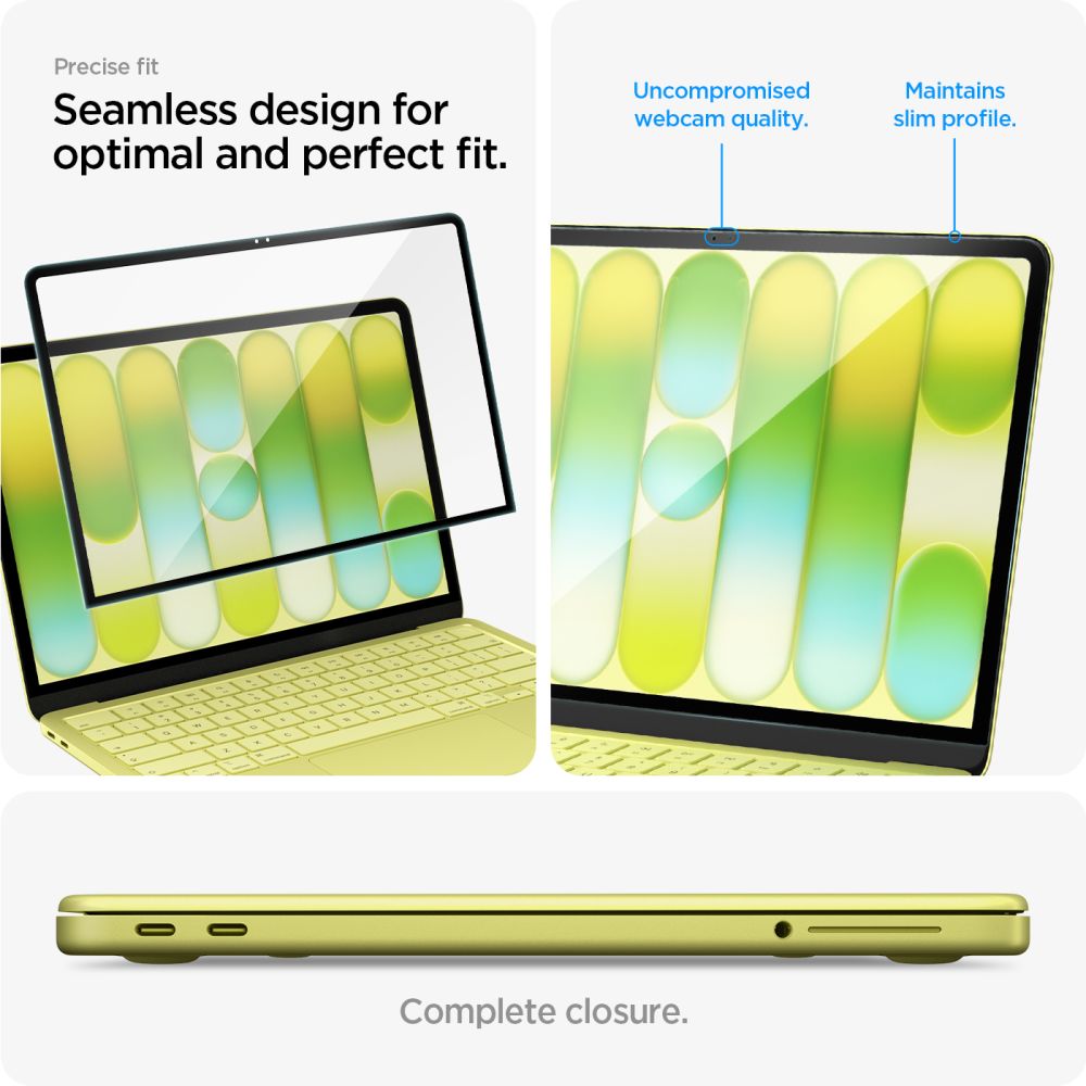 Spigen MacBook Neo 13 Näytönsuoja Glas.tR Slim