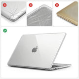 Tech-Protect MacBook Neo 13 Kuori SoftShell Kirkas