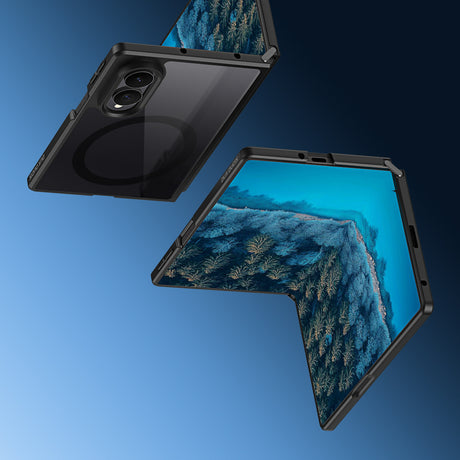 Dux Ducis Samsung Galaxy Z Fold 8 Kuori Aimo Series MagSafe Musta