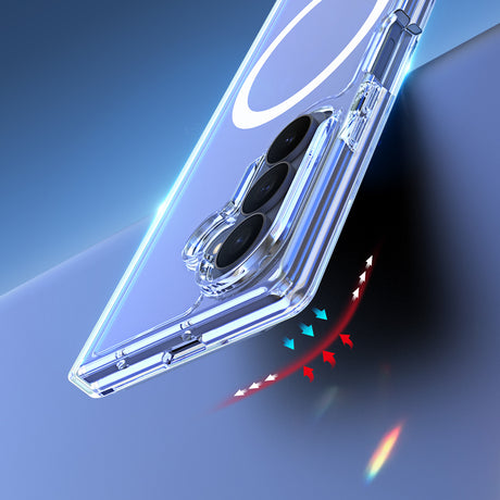 Dux Ducis Samsung Galaxy Z Fold 7/Fold 8 Ultra Kuori Clin Series MagSafe Kirkas