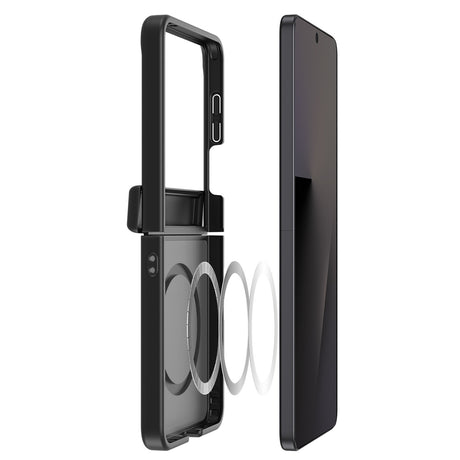 Dux Ducis Samsung Galaxy Z Flip 8 Kuori Yind Series MagSafe Musta