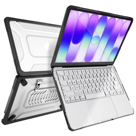 Tech-Protect MacBook Neo 13 Kuori Kevlar Pro Musta
