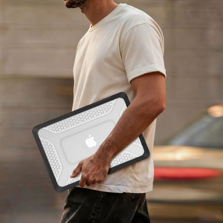 Tech-Protect MacBook Neo 13 Kuori Kevlar Pro Musta