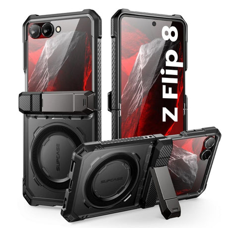 Supcase Samsung Galaxy Z Flip 8 Skal UB Grip MagSafe Svart