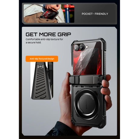 Supcase Samsung Galaxy Z Flip 8 Skal UB Grip MagSafe Svart