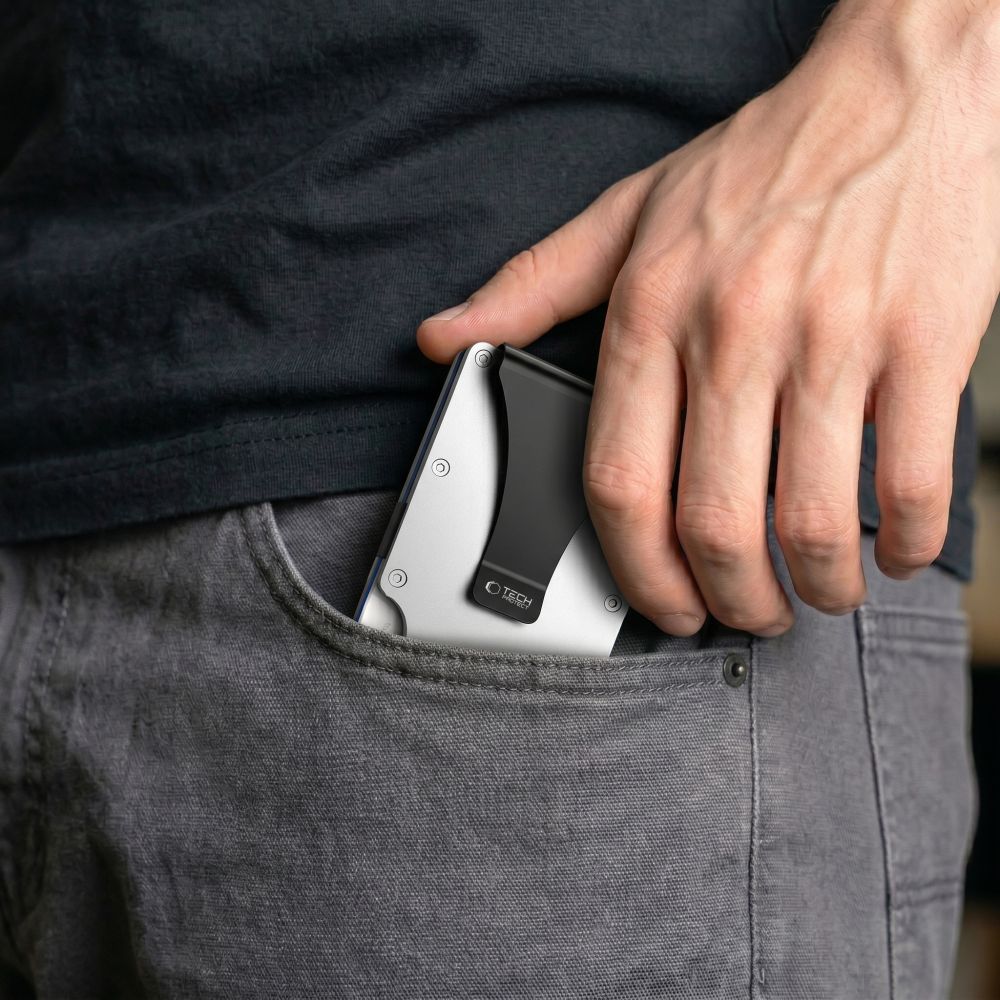 Tech-Protect Lompakko Thorn RFID Hopea