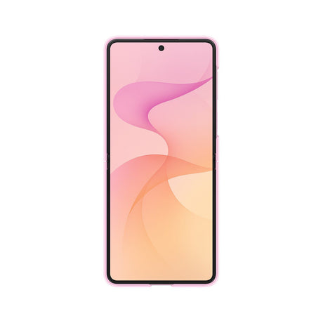 Samsung Original Samsung Galaxy Z Flip 8 Skal Silicone Ring Magnet Case Rosa