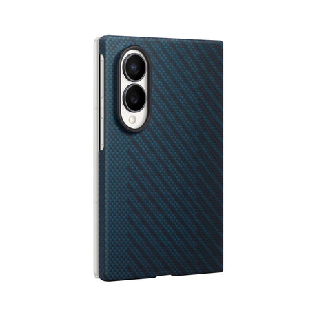 Samsung Alkuperäinen Samsung Galaxy Z Fold 8 Kuori Carbon-magneettikotelo Sininen