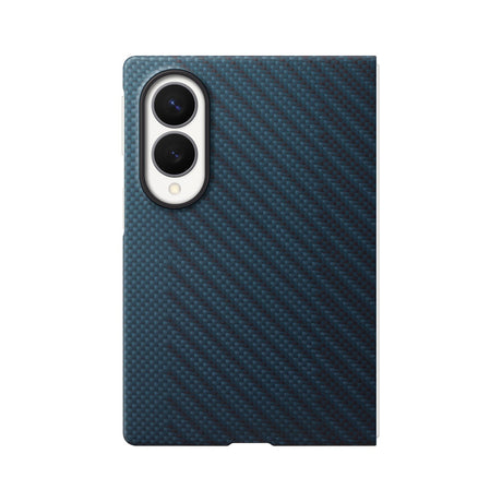 Samsung Alkuperäinen Samsung Galaxy Z Fold 8 Kuori Carbon-magneettikotelo Sininen