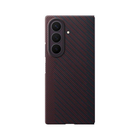 Samsung Original Samsung Galaxy Z Fold 8 Ultra Skal Carbon Magnet Case Violet