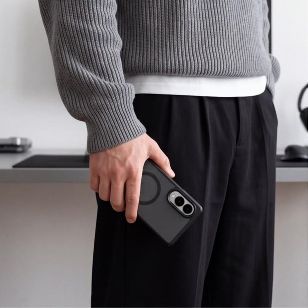 Tech-Protect Samsung Galaxy Z Fold 8 Kuori MagMat MagSafe Musta