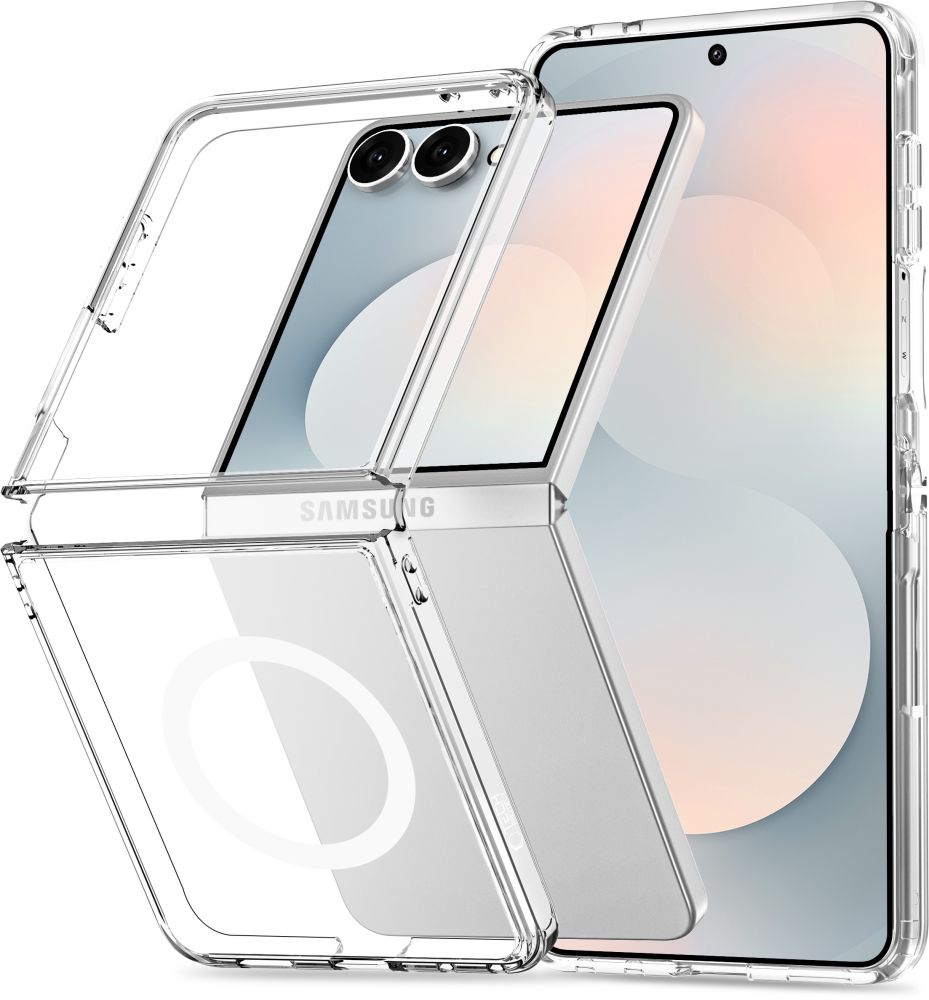 Tech-Protect Samsung Galaxy Z Flip 8 Kuori FlexAir Hybrid MagSafe Kirkas