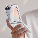 Tech-Protect Samsung Galaxy Z Flip 8 Kuori FlexAir Hybrid MagSafe Kirkas