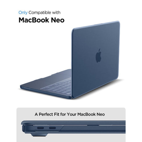 Spigen MacBook Neo 13 Skal Air Skin Frost Indigo