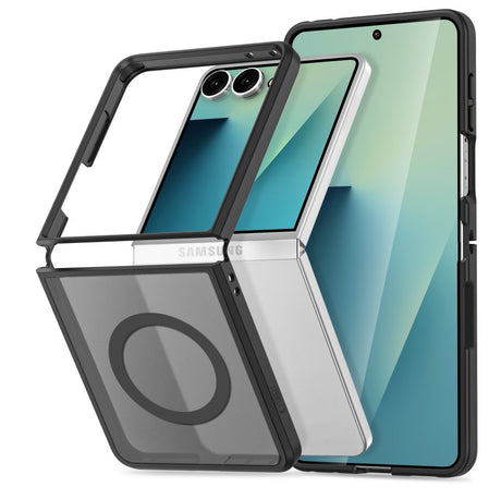 Tech-Protect Samsung Galaxy Z Flip 8 Kuori MagMat MagSafe Musta