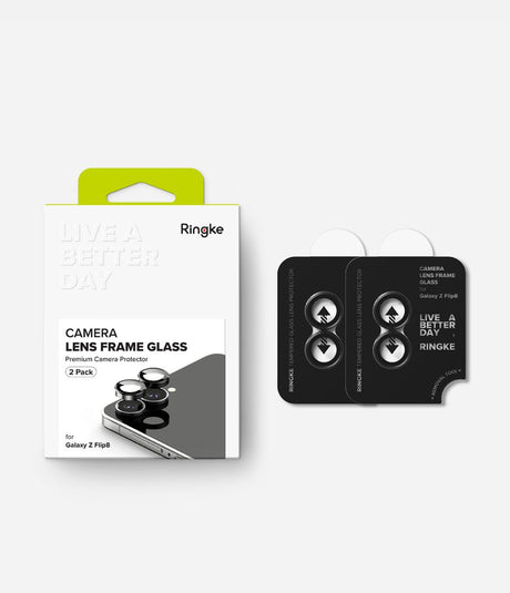 Ringke Samsung Galaxy Z Flip 8 Kameran linssinsuojus Camera Lens Frame 2-pack