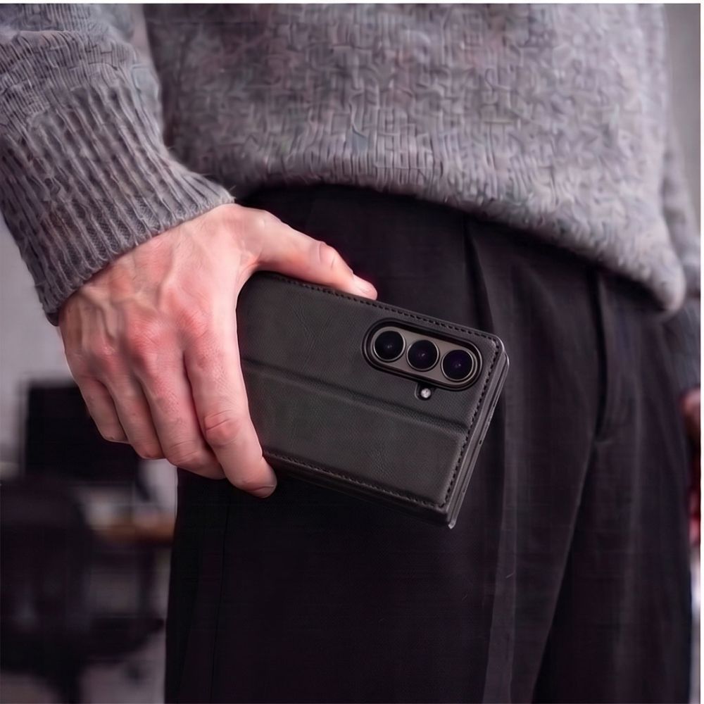 Tech-Protect Samsung Galaxy Z Fold 8 Ultra Kotelo Wallet Musta